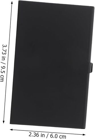 2pcs Waterproof Memory Card Holder Case Micro Cards Shockproof Storage for Photographers and Enthusiasts Portable Black Design in Kuwait