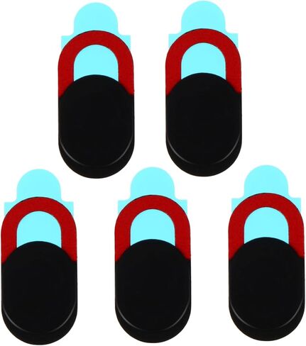 5Pcs Creative Webcam Cover Durable Privacy Protector for Phones Laptops and Tablets Multi Functional Compact Design to Prevent Unauthorized Access and Enhance Personal in Saudi Arabia