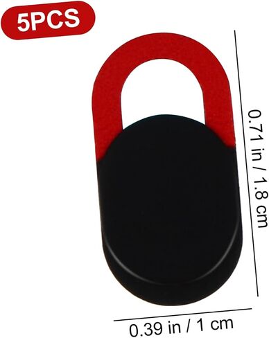 5Pcs Creative Webcam Cover Durable Privacy Protector for Phones Laptops and Tablets Multi Functional Compact Design to Prevent Unauthorized Access and Enhance Personal in Saudi Arabia