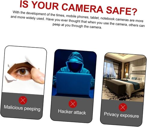 5Pcs Creative Webcam Cover Durable Privacy Protector for Phones Laptops and Tablets Multi Functional Compact Design to Prevent Unauthorized Access and Enhance Personal in Saudi Arabia