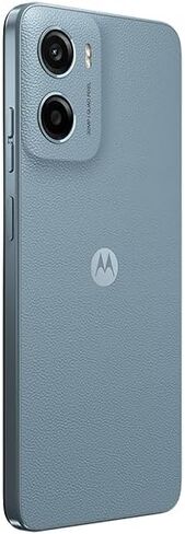 Motorola Moto E15 XT2523-8 Dual-SIM 64GB + 2GB RAM (GSM Only | No CDMA) Factory Unlocked (for Tmobile, Mint, Metro, Tello, Ultra) 4G/LTE Smartphone - (Blue) in Saudi Arabia