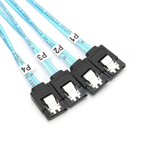 محول SAS إلى Sata، كابل SAS داخلي صغير G0101 36p Sff‑8087 إلى 4sata Server Data Line ملحقات الكمبيوتر (1 متر/3.3 قدم) in Kuwait