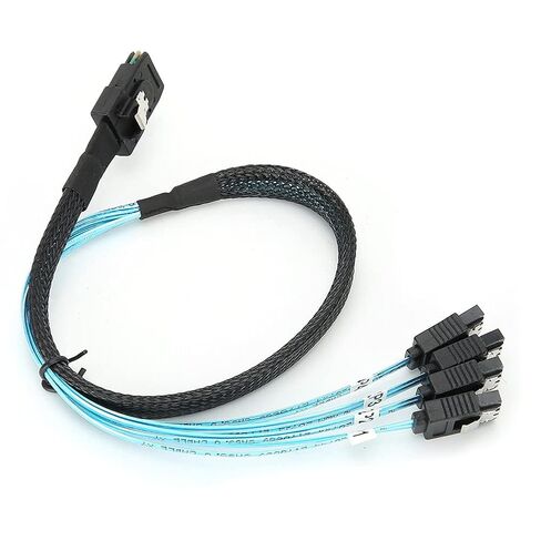 محول SAS إلى Sata، كابل SAS داخلي صغير G0101 36p Sff‑8087 إلى 4sata Server Data Line ملحقات الكمبيوتر (1 متر/3.3 قدم) in Kuwait