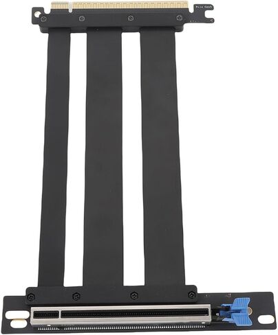 VBESTLIFE PCIE 5.0 Riser Cable, 128Gbs Transfer Rate, Compatible 4090 Ti, 90 Degree Right Angle, GPU Extension Cable for PC Case, Servers (20cm) in Saudi Arabia