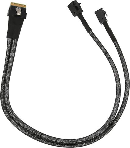 Mini SAS Server Array Card Connection Cable Sff8654 to Sff8643 Server Cable 12gbps Data Transmission Backplane Storage Drive Adapter for Enclosure Storage Array in Saudi Arabia
