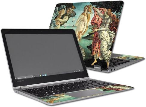MightySkins Skin Compatible With Lenovo Yoga 710 11.6" - Birth Of Venus | Protective, Durable, and Unique Vinyl Decal wrap cover | Easy To Apply, Remove, and Change Styles | Made in the USA in Saudi Arabia