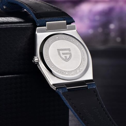 Pagani Design Watches for Men 7mm Ultra Thin Minimalist Men's Contsz Watch ، Wapphire Glass 316L Lristlate Stainless Stains ، 100m مقاوم للماء 丨 مضيئة in Saudi Arabia