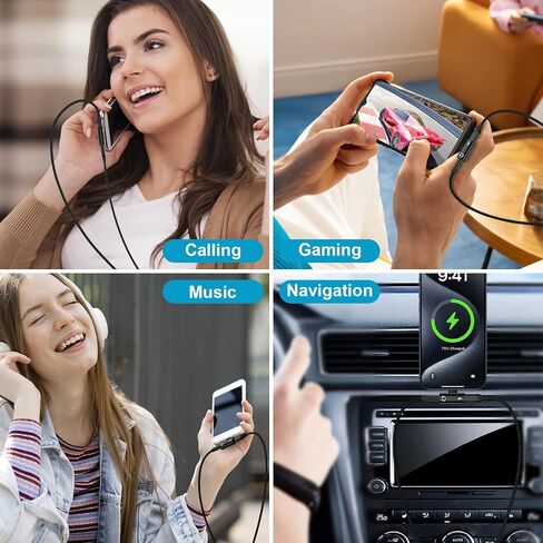 محول سماعة رأس وشاحن USB C من سامسونج، 2 في 1 من النوع C إلى مقبس صوت Aux 3.5 مم مع محول كابل دونجل للشحن السريع 60 وات لهاتف Galaxy A17/A16/A15/5G/A36/A56/S25 Ultra/S24 iPhone 17/16/15 Pro Max in Kuwait