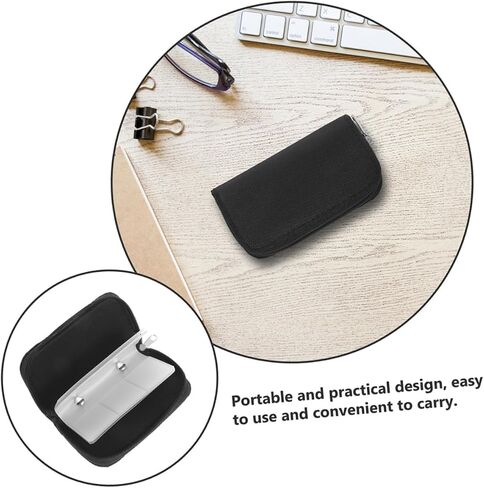 TEHAUX 2pcs Memory Card Case Compact Organizer with Transparent Slots for and Micro Cards Essential Storage for Photographers and Tech Enthusiasts in Saudi Arabia