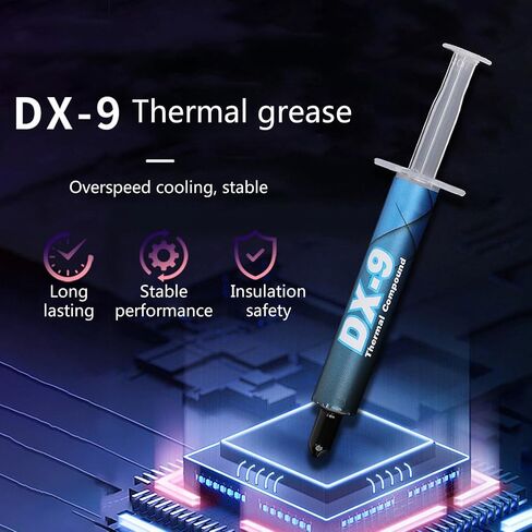 المحاقن DX9 مجمع السيليكون الحراريات الشحوم الموصلات المبرد لوحدة المعالجة المركزية وحدة معالجة الرسومات شرائح الكمبيوتر المحمول تبريد وحدة المعالجة المركزية الحرارية in Kuwait
