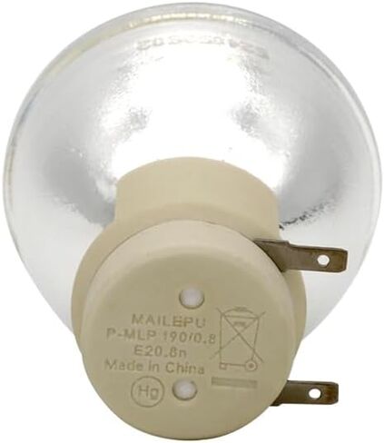 P-MLP 190/0.8 E20.8 Projector Lamp Bulb – 190W Replacement Lamp for Optoma, BenQ, Acer, ViewSonic, and More – High Brightness, Long-Lasting, Easy Installation in Saudi Arabia