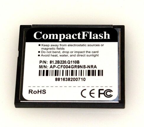 Apacer, AP-CF004GR9NS-NRA, Memory Cards CF5 4GB New! in Saudi Arabia