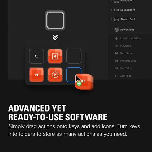 Elgato Stream Deck Mini - التحكم في Zoom وTeams وPowerPoint وMS Office والمزيد، وتعزيز الإنتاجية من خلال التكامل السلس للتطبيقات اليومية (متجدد) in Saudi Arabia