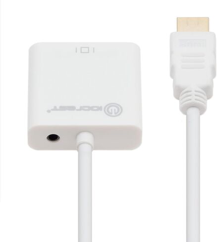 Active HDMI to VGA Adapter with Audio Support Via 3.5mm Jack (SY-ADA31044) in Saudi Arabia