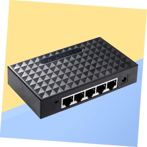 Angoily 100m Port Gigabit Ethernet Splitter Mbps Network LAN Adapter Auto-Sensing Easy to Use Energy Efficient in Saudi Arabia