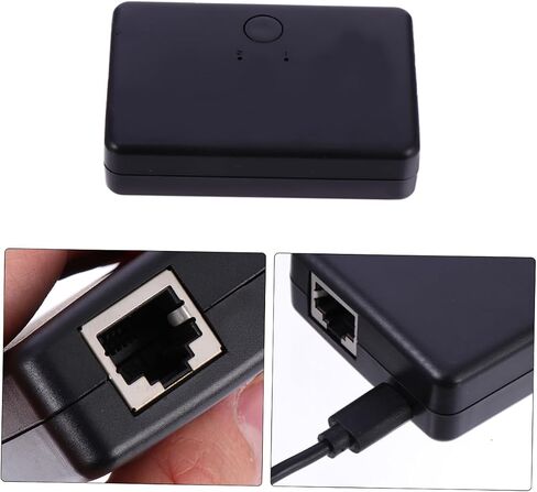 Port Network Splitter Selector Bilyee Ethernet Auto Portable Fanless No Power Easy to Use in Saudi Arabia