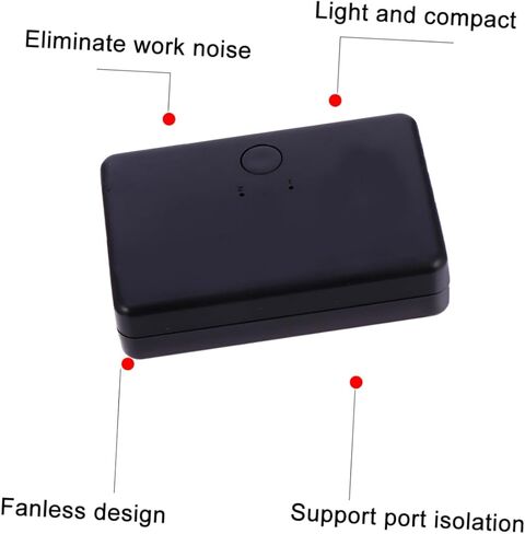 Artibetter Network Hub Selector Extension Cable Auto Signal Selector Led Indicator Easy Setup for in Saudi Arabia