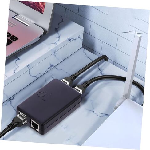 NUOBESTY Bilyee Ethernet Splitter Ports Portable No Power Extension Physical Isolation in Saudi Arabia