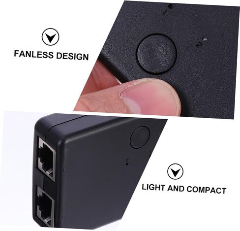 NUOBESTY Bilyee Ethernet Splitter Ports Portable No Power Extension Physical Isolation in Saudi Arabia