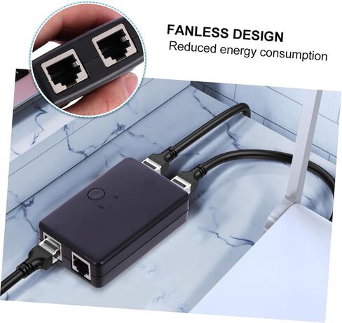 NUOBESTY Bilyee Ethernet Splitter Ports Portable No Power Extension Physical Isolation in Saudi Arabia