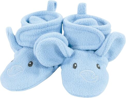 Hudson Baby Baby-Girl's Animal Fleece Booties 2-Pack Socks in Saudi Arabia