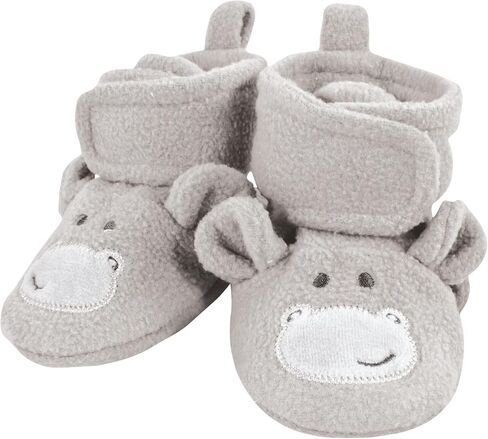 Hudson Baby Baby-Girl's Animal Fleece Booties 2-Pack Socks in Saudi Arabia