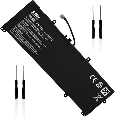 MM02XL Replacement Battery for HP Pavilion 13-AN0000TU/AN0001TU/AN0004TU, 37.6Wh Ultra-Thin Li-Polymer (4.7mm) Laptop Battery, Replacement for HSTNN-DB8U HSTNN-IB8Q in Saudi Arabia
