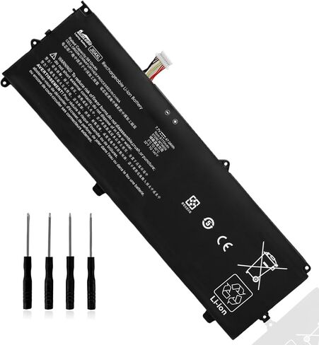 بطارية بديلة MM02XL لجهاز HP Pavilion 13-AN0000TU/AN0001TU/AN0004TU، بطارية كمبيوتر محمول ليثيوم بوليمر رفيعة للغاية (4.7 مم) بقدرة 37.6 وات في الساعة، بديلة لـ HSTNN-DB8U HSTNN-IB8Q in Kuwait