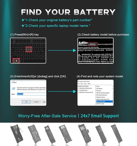 بطارية بديلة MM02XL لجهاز HP Pavilion 13-AN0000TU/AN0001TU/AN0004TU، بطارية كمبيوتر محمول ليثيوم بوليمر رفيعة للغاية (4.7 مم) بقدرة 37.6 وات في الساعة، بديلة لـ HSTNN-DB8U HSTNN-IB8Q in Kuwait