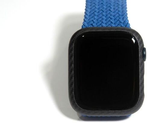 Duro Kevlar Fiber Case for Apple Watch Series, Ultra Tough, Slim, Light Weight, Black (44mm) in Saudi Arabia