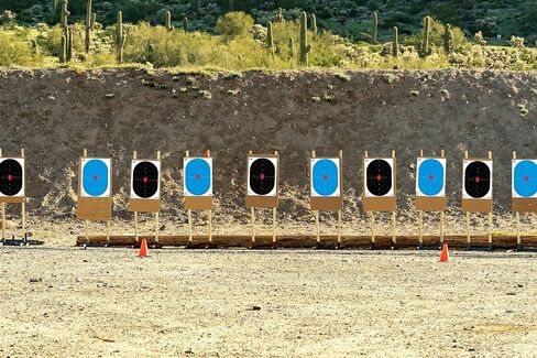 هدف الرماية Ascentor Recruit - منطقة واحدة - حجم كبير 18 × 24 - عبوة من 25 قطعة in Kuwait