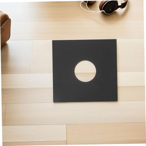 12pcs Vinyl Record Protective Sleeves Kraft with Inner Film Static Scratch Resistant for Vinyl Record Storage in Saudi Arabia