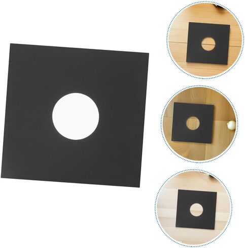 12pcs Vinyl Record Protective Sleeves Kraft with Inner Film Static Scratch Resistant for Vinyl Record Storage in Saudi Arabia