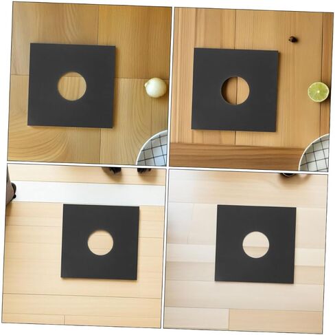 12pcs Vinyl Record Protective Sleeves Kraft with Inner Film Static Scratch Resistant for Vinyl Record Storage in Saudi Arabia