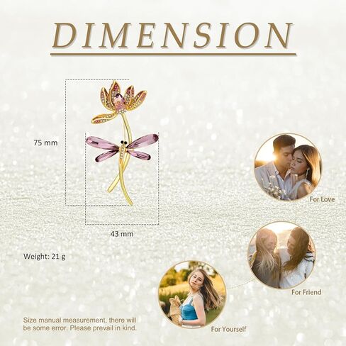 دبوس اليعسوب بوخ دبوس كريستال راينستون دبوس اليعسوب دبوس الحيوانات إكسسوارات الفستان هدية المجوهرات للنساء in Kuwait