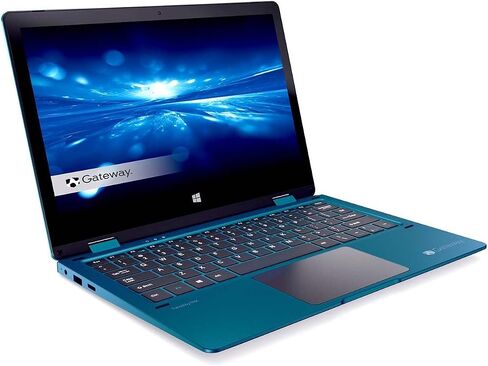 Gateway Touchscreen 11.6 HD 2-in-1 Convertible Laptop in Blue Intel N4020 4GB RAM 64GB SSD Mini-HDMI Webcam Windows 10 S (Renewed) (GT-116) in Saudi Arabia