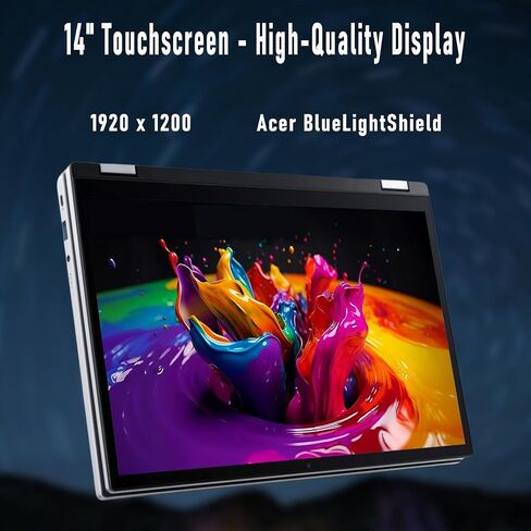 Acer Aspire 3 Spin 14" 2 in 1 Laptop, 1920 x 1200 IPS Touchscreen, Intel Core i3-N305, Intel UHD Graphics, Webcam, Wi-Fi 6, Win 11 Home in S Mode, w/Stylus Pen (8GB RAM | 512GB PCIe SSD +Stylus Pen) in Saudi Arabia