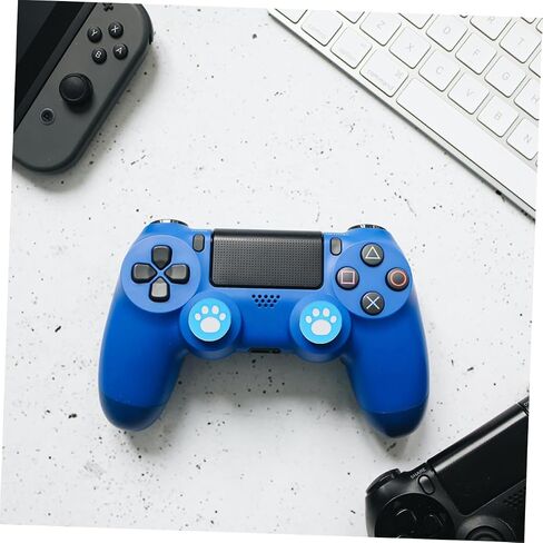 NOLITOY 10pcs Cat Paw Pattern Silicone Thumb Grip Caps Joystick Covers for Game Controllers Adorable Non-Slip Design Improve Grip Sensitivity for Switch in Saudi Arabia