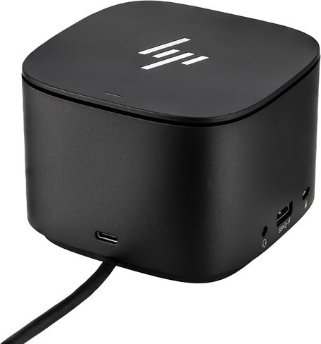 حزمة HP Thunderbolt Dock G2 مع كابل كومبو (3TR87UT) تتضمن: واقي التيار الزائد، وكابل 2X من النوع C، وكابل DisplayPort، وقماش من الألياف in Saudi Arabia