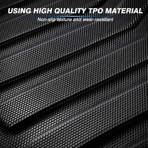 حصيلة Kust Floor for Honda Accord 2018-2022 ، جميع بطانات أرضية الطقس TPE Rubber Fasts للحصول على ملحقات Accord Front Beate 2 صف مرتفع in Kuwait