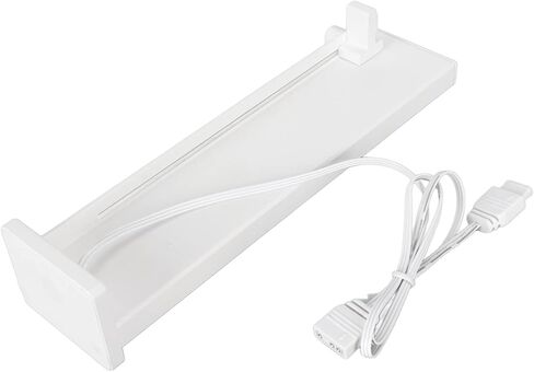 CHICIRIS ARGB GPU Support Bracket Strong Magnetic Sliding Adjustable Holder for Desktop Graphic Card, Easy Connection with ARGB Motherboard Control (White) in Saudi Arabia
