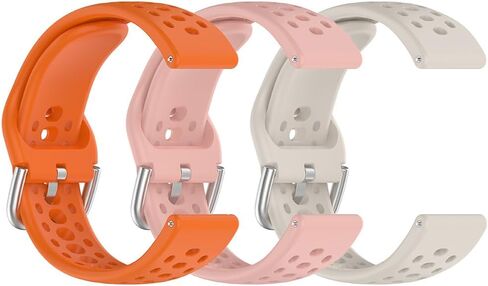 Silicone Watch Band for Amazfit Active 2/ Active 2 Square Smart Watch, Soft Breathable Sport Strap 20mm, Unisex Replacement Strap in Saudi Arabia