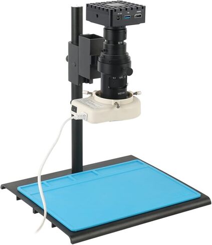 Electron Microscopes 4K Welding Microscope UHD HDMI HD Industrial Monocular Electronic Digital Video Microscope Mobile Phone Repair Inspection Adults in Saudi Arabia