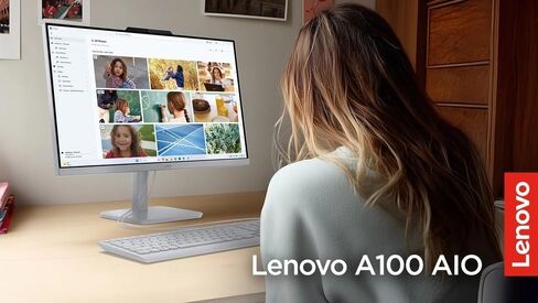 Lenovo All in One Desktop with Intel Ultra-Fast 4-Core CPU| 24 inch Full HD Display| 32GB RAM, 1TB PCIe SSD| Wi-Fi 6| Bluetooth| USB, Ethernet Port| Windows 11 | HDMI Out| Wireless Keyboard & Mouse in Saudi Arabia
