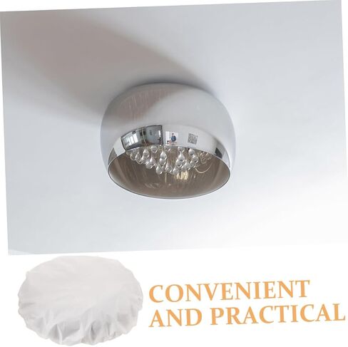 Lamp Shade Diffuser Light Barrier for Pendant and Table Lamps for Comfortable Lighting White in Saudi Arabia