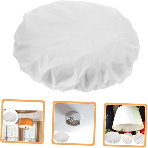 Lamp Shade Diffuser Light Barrier for Pendant and Table Lamps for Comfortable Lighting White in Saudi Arabia