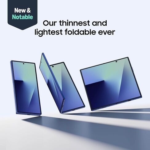 هاتف Samsung Galaxy Z Fold7 الخلوي، هاتف ذكي AI بسعة 256 جيجابايت، نظام Android غير مقفل، تعديلات صور AI، شاشة كبيرة، عمر بطارية طويل، 2025، ضمان الشركة المصنعة لمدة سنة واحدة في الولايات المتحدة، JetBlack (متجدد) in Saudi Arabia