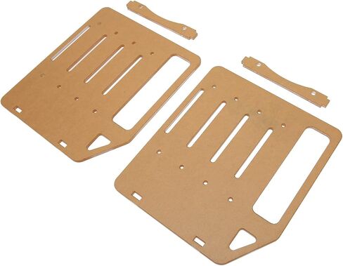Drfeify Accurate Mounting Hole DIY Hard Drive Rack for Desktop, Acrylic Material with Multi Layer Support, Widely Used for DIY Enthusiasts, 3.5inch Hard Drive (4 Layers) in Saudi Arabia