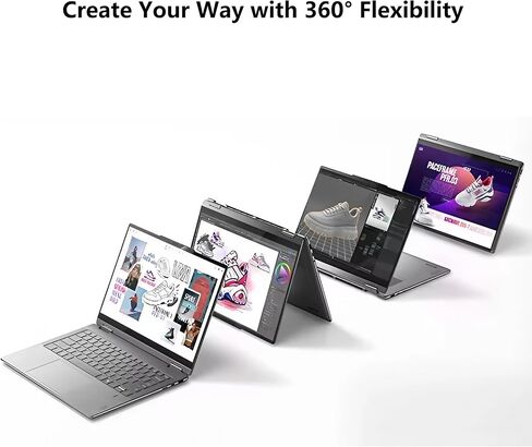 Lenovo Yoga 7 2-in-1 AI Laptop | 14" WUXGA OLED Touch | Intel Core Ultra 5 226V (Up to 40 Tops) | 16GB RAM 512GB SSD | Copilot+ PC for Creator Business Professional Win11 Pro w/DLCA Accessory in Saudi Arabia