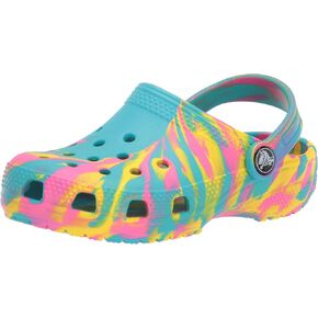 Crocs Unisex-Child Kids' Classic Marbled Tie Dye Clog in Saudi Arabia